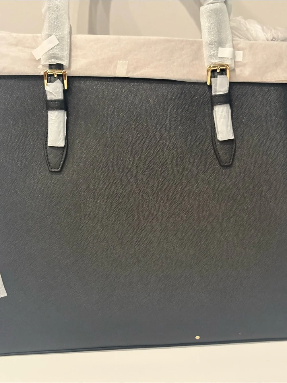 Michael Kors Black Leather Gilly Tote Bag